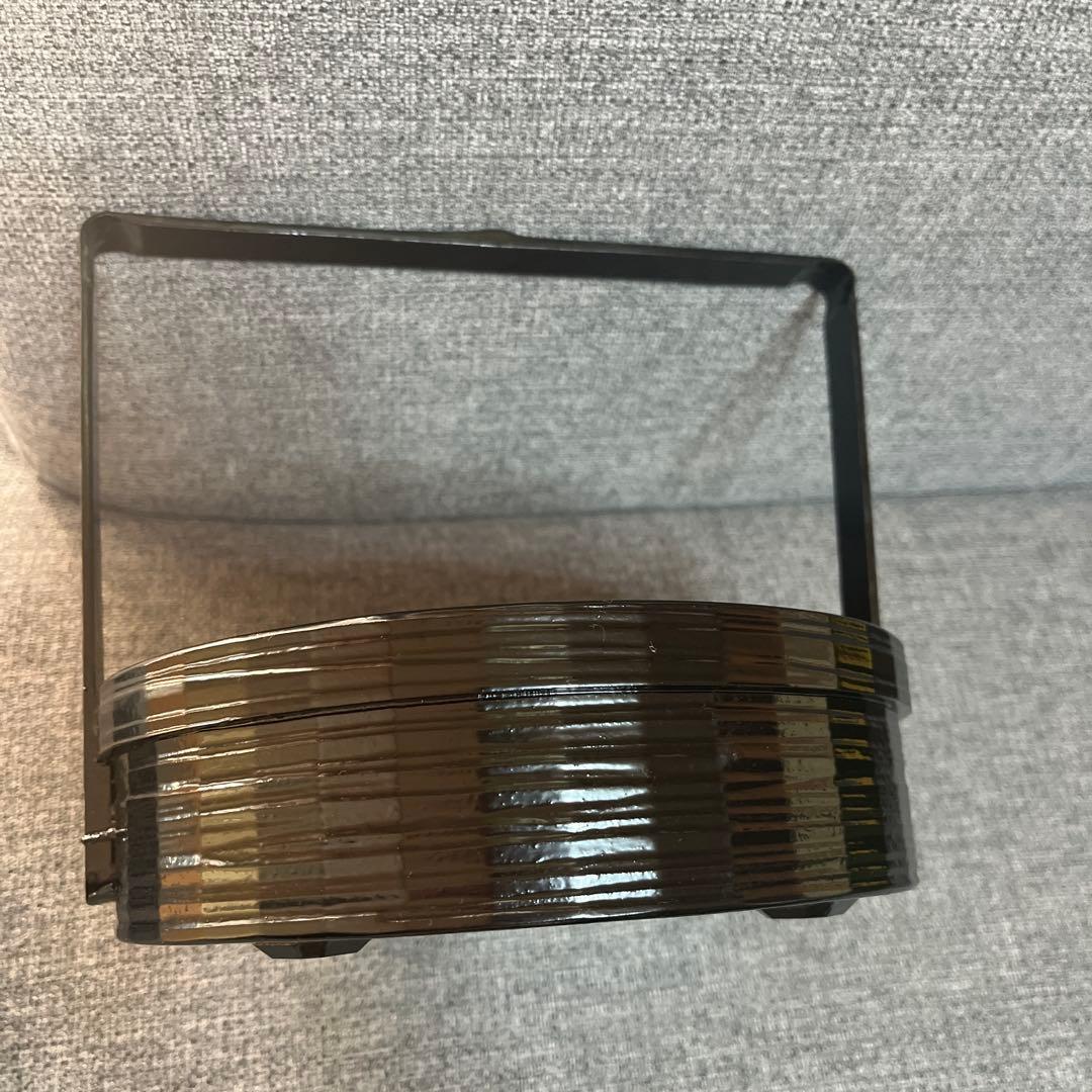 宗旦好写一閑丸手付莨盆　煙草盆　茶道具