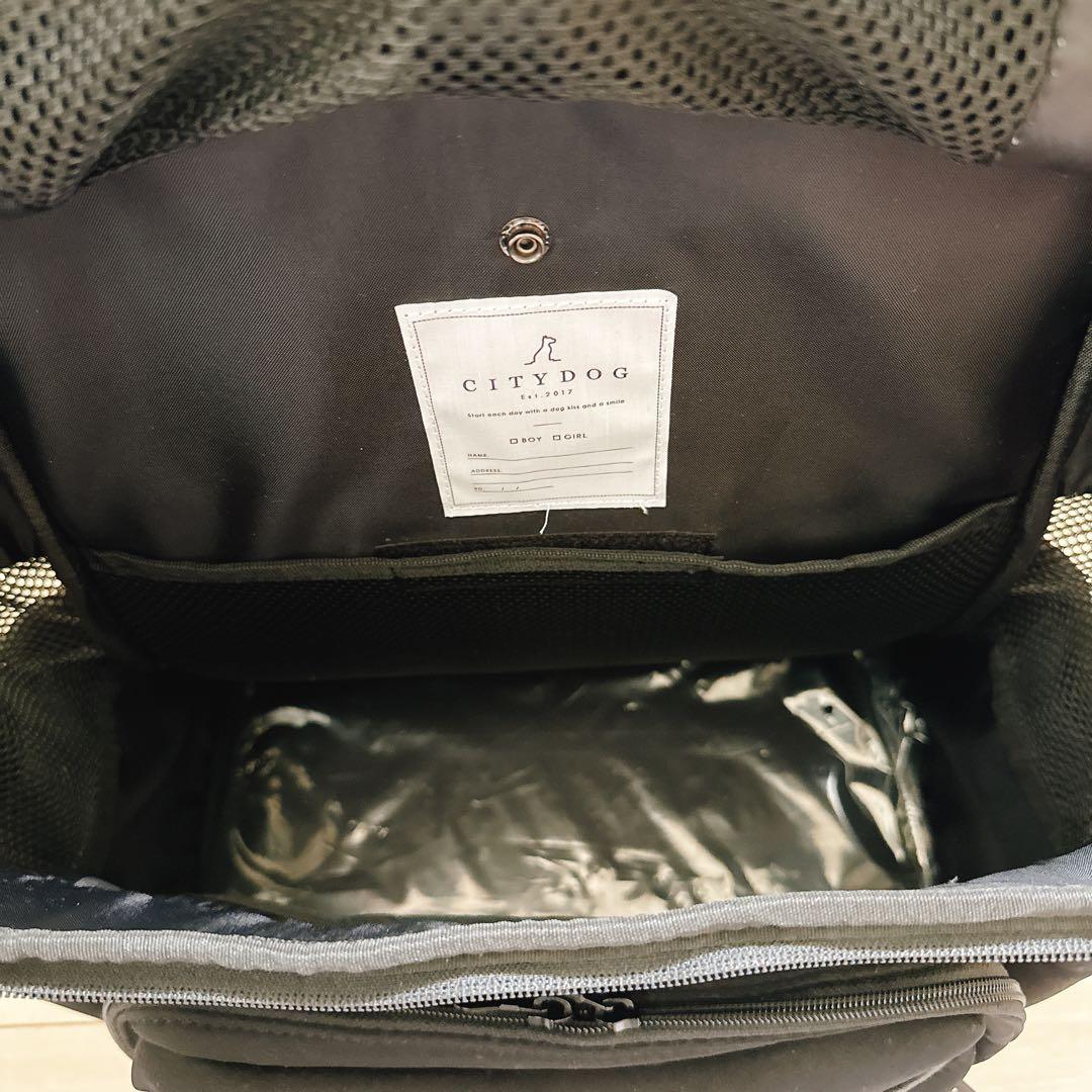 【 citydog 】ネオプレーン バックパック キャリー　ブラック／Mサイズ