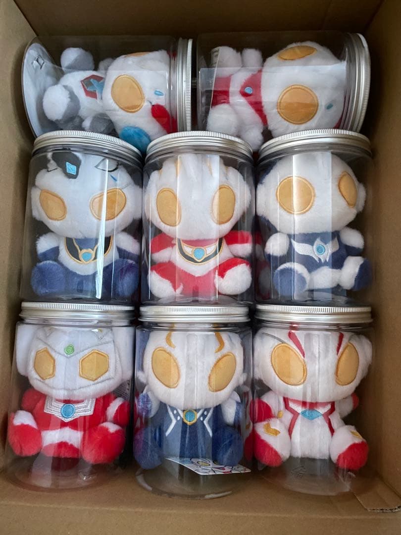 ウルトラマン ふわぬい 16体セット ふわふわお座りぬいぐるみ