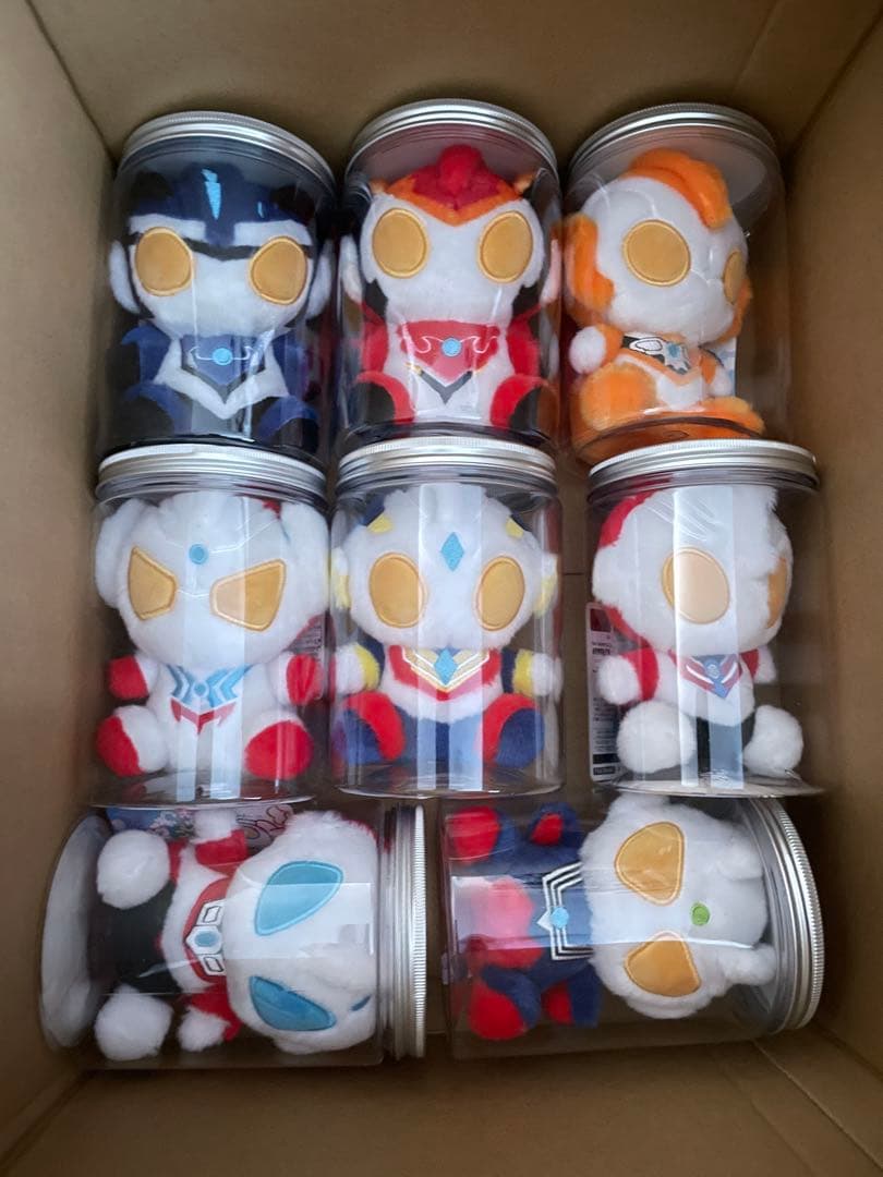 ウルトラマン ふわぬい 16体セット ふわふわお座りぬいぐるみ