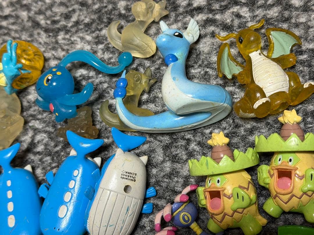 水棲系ポケモンフィギュア40体以上まとめ売り