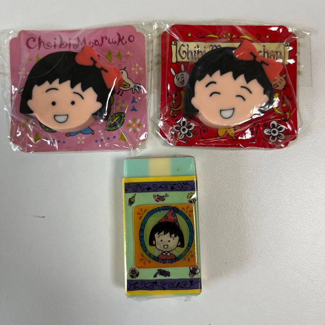 レトロ　消しゴム　スヌーピー ファンシー　ちびまるこ　きんぎょ注意報