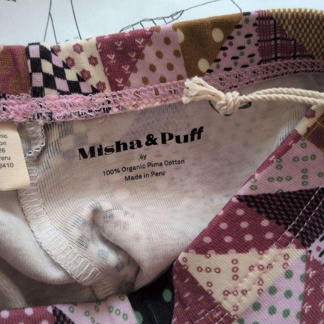 misha and puff PATCHWORK レギンス 4y