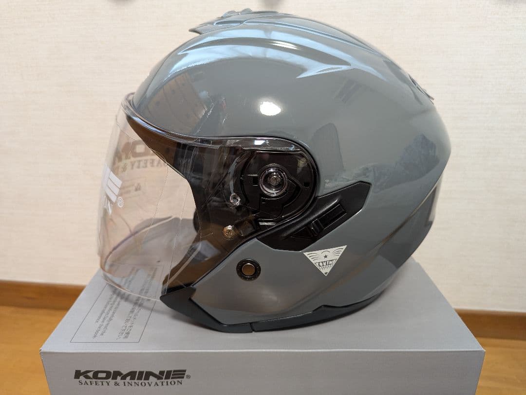 KOMINE コミネ HK‐172 FL FRP ジェットヘルメット