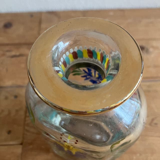 エナメル 金彩 ヴェネチアングラス MURANO 1950s ヴィンテージ