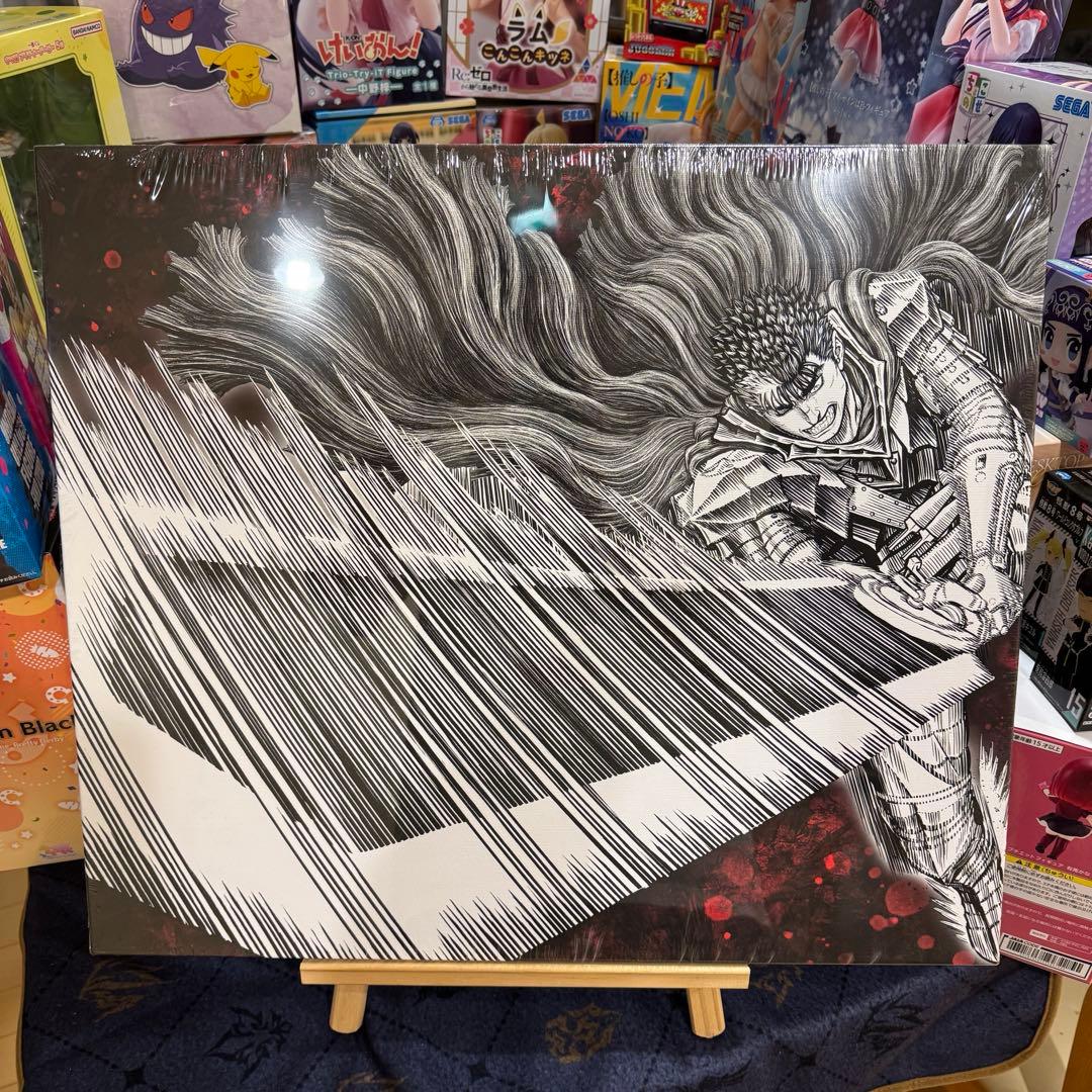 ベルセルク キャラファインボード 大ベルセルク展 イーゼル付き