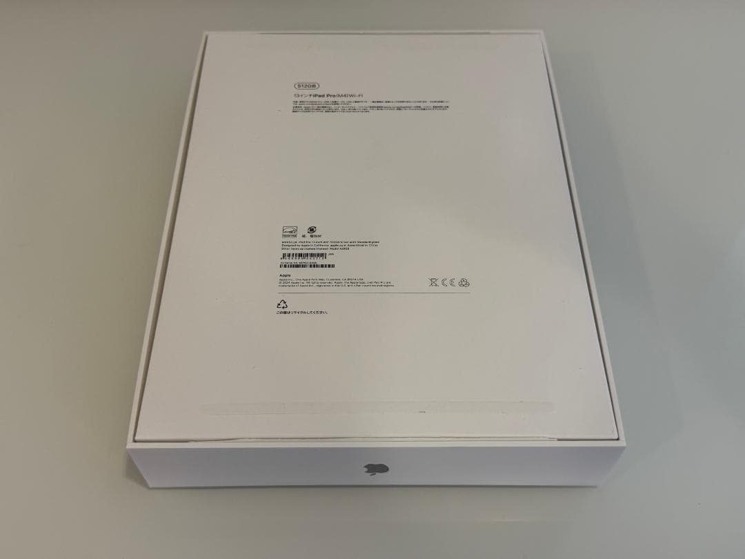アンプラグド Apple 13インチiPad Pro 512GB