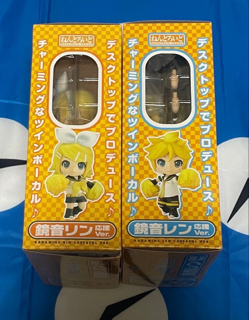 【ねんどろいど】鏡音レン・リン　応援Ver.／ボーカロイド