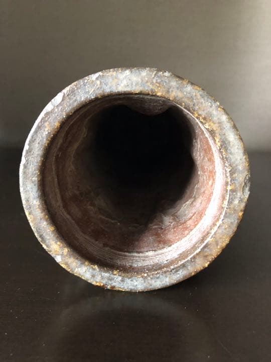 能野焼花器／薩摩・種子島・焼締・琉球