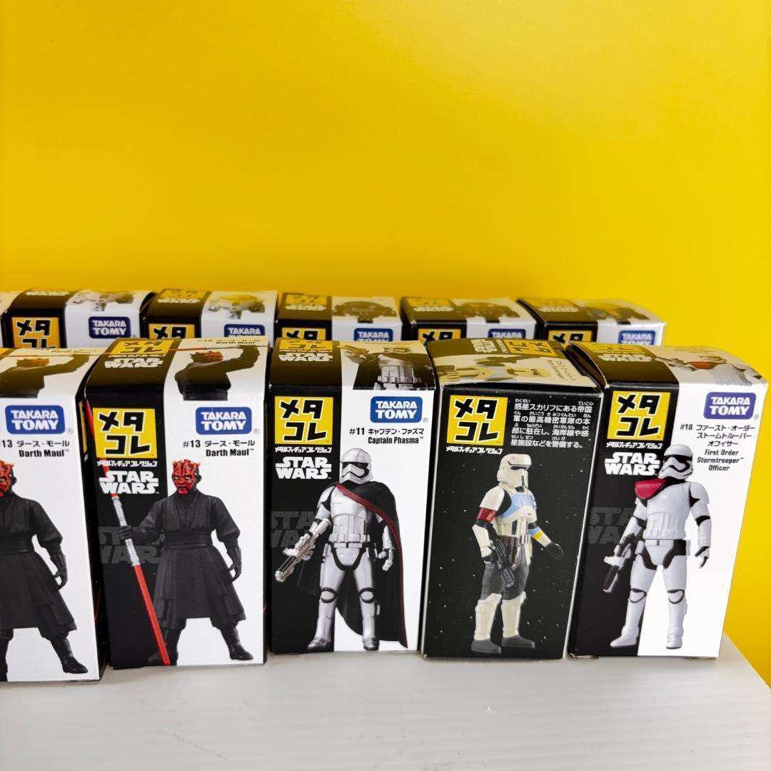 スターウォーズ メタコレ55個 人物他33体・乗り物20台・プレート2個 トミカ