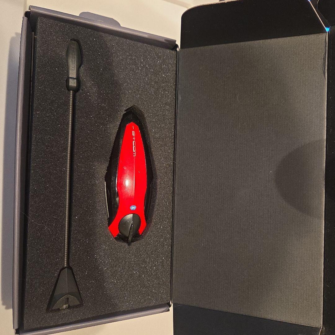 B+COM 6X Bluetoothヘッドセット レッド