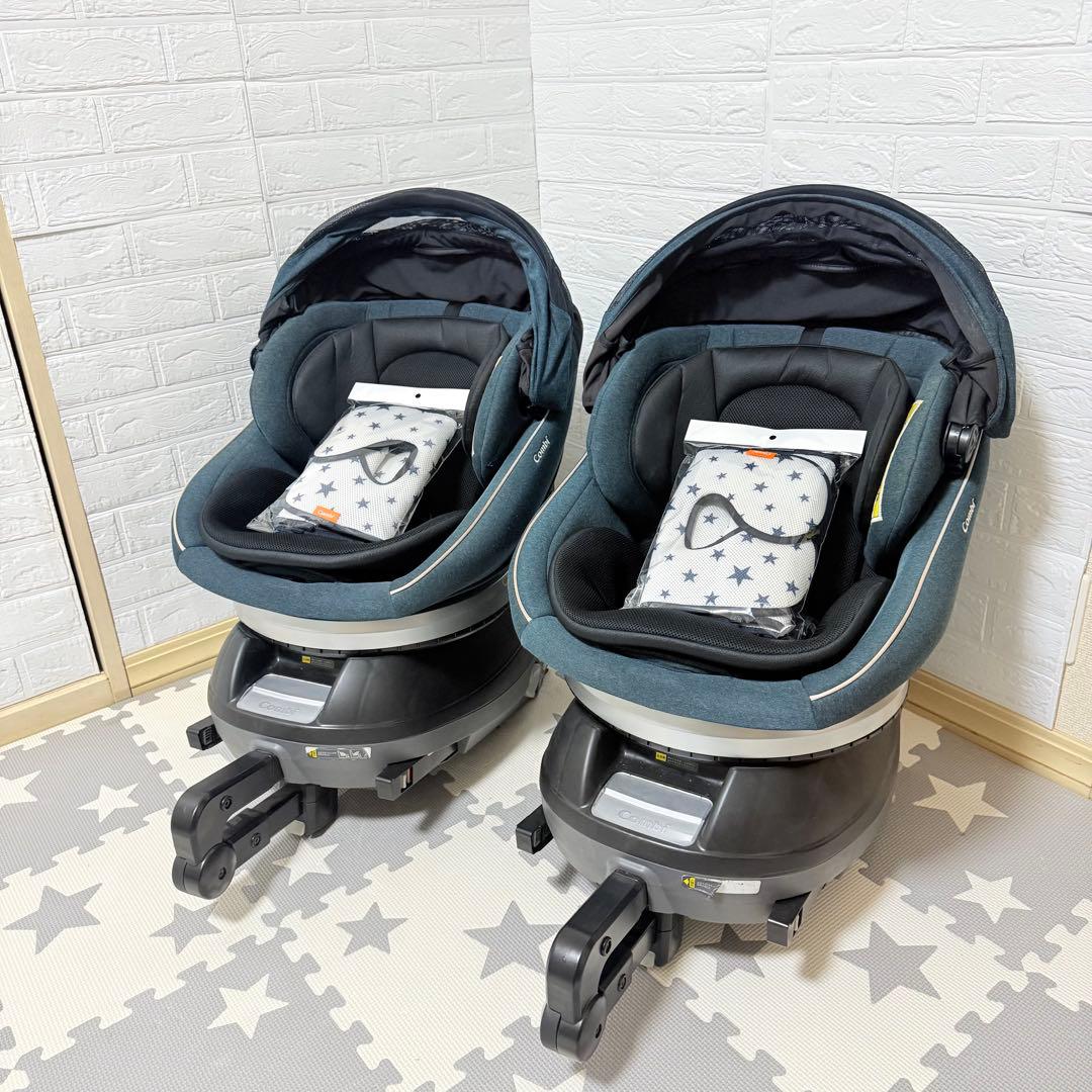 【極美品】コンビチャイルドシート クルムーヴスマートisofix ★2台セット★