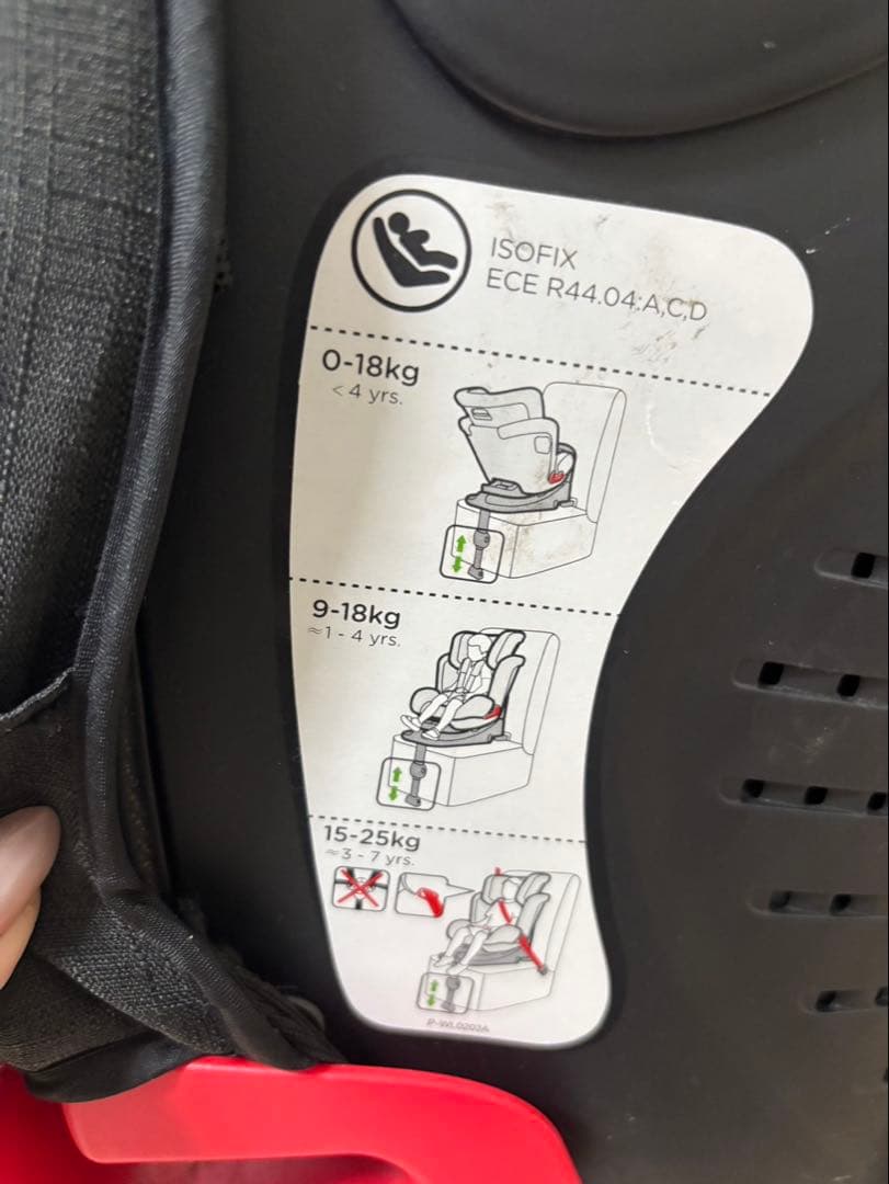 美品　JOIE ジョイー　ステージス　ISOFIX チャイルドシート