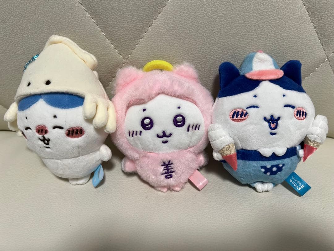 ちいかわ ハチワレ マスコット ぬいぐるみ セット
