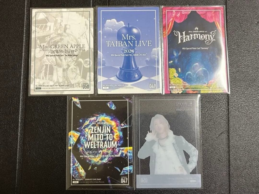 Mrs. GREEN APPLE フォトカード 藤澤涼架 レア5枚セット ミセス