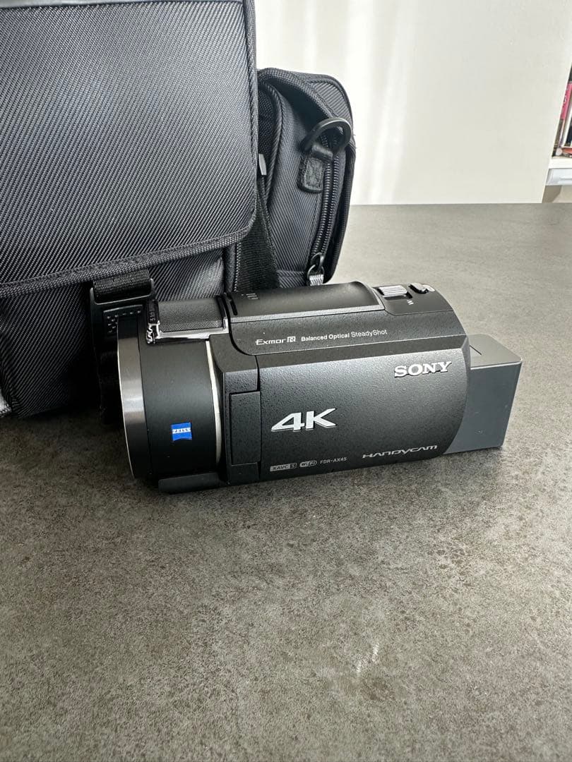 SONY 4K ビデオカメラ 本体 カメラバッグ付き
