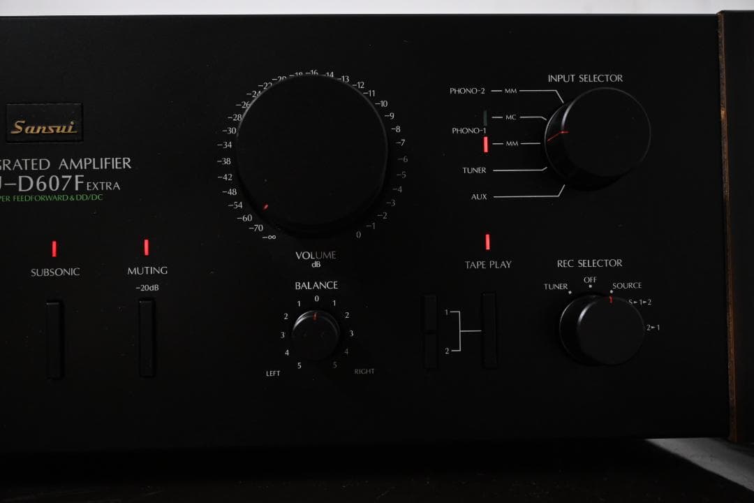 ◆◇Ｓａｎｓｕｉ　ＡＵ－Ｄ６０７Ｆextra　【動作品　美品】◇◆