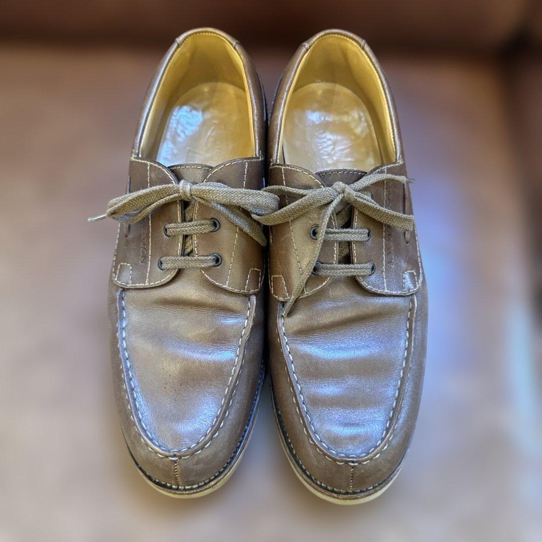 ジェイエムウェストン 690 ヨット 希少廃盤ロシアンカーフ仕様タンブラウン７Ｃ