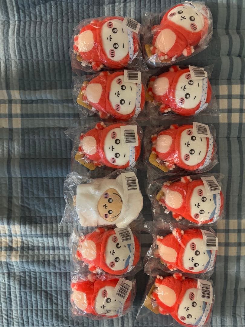 ちいかわたこイカくじ ちいかわ　ハチ　うさぎまとめ売り12点セート