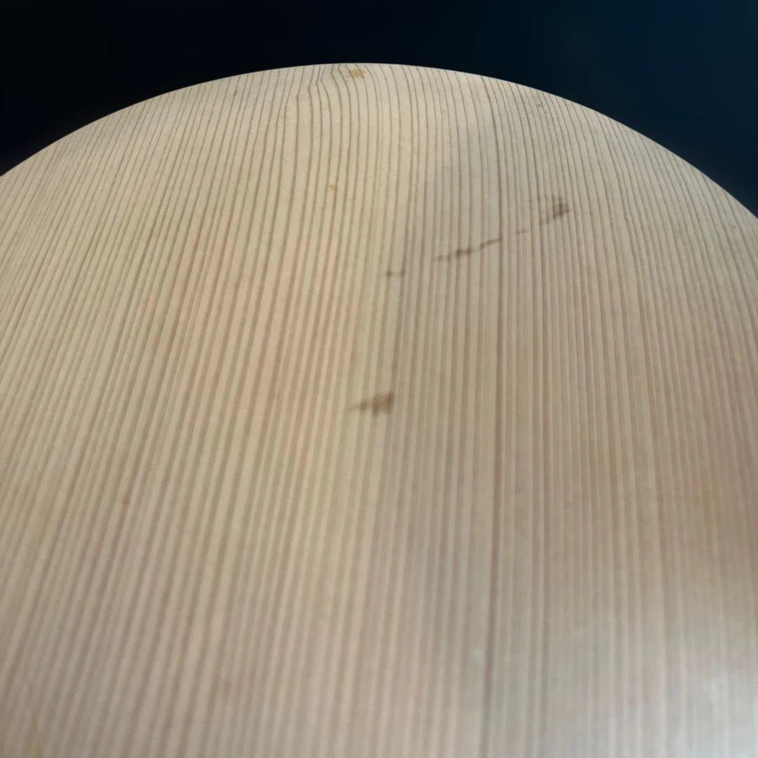 定価22000円　茶道具　木地曲水指　木製　紙箱付　送料無料