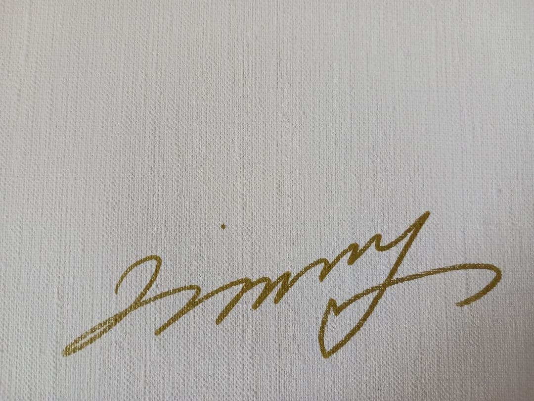 ジミー大西「カメさん」油彩 F10号 肉筆 サインあり