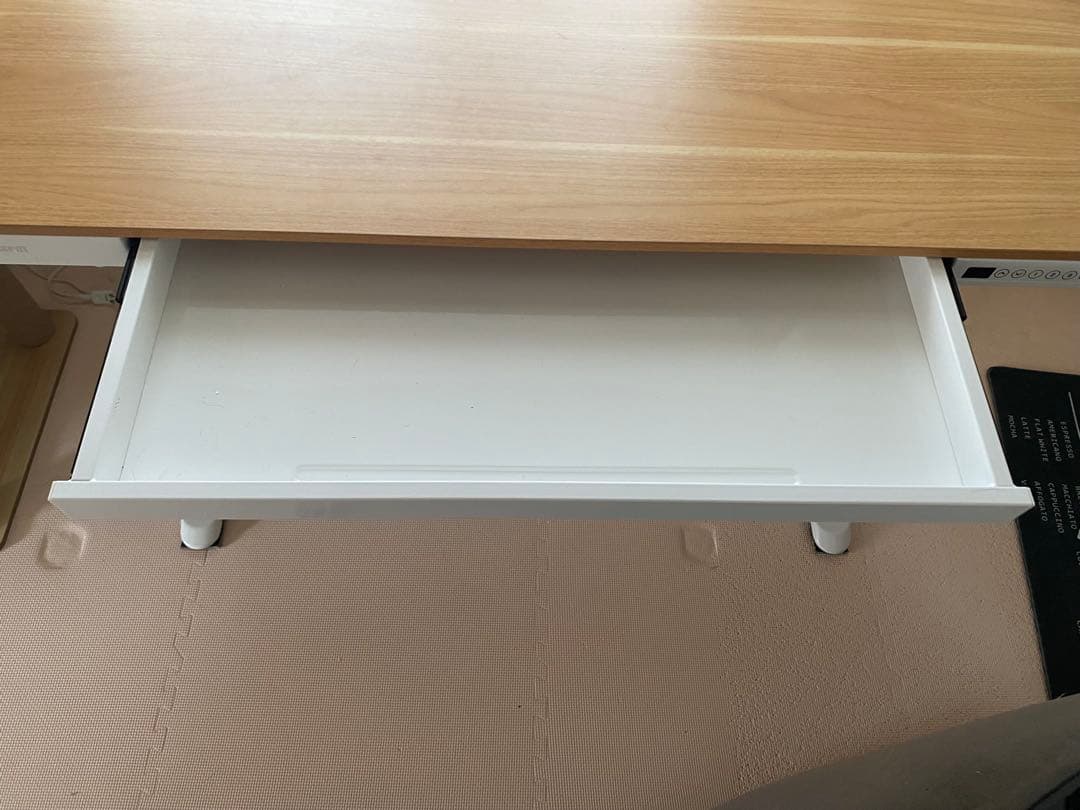 Flexispot 電動式オフィスデスク 木目調 120cm