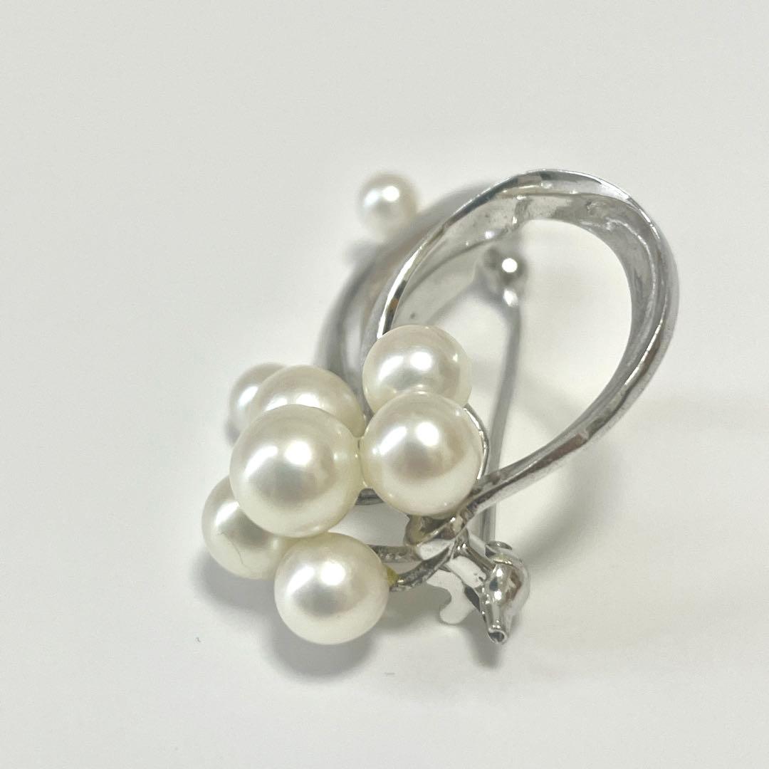 美品✨TASAKI タサキ アコヤ真珠 パール ブローチ コサージュ