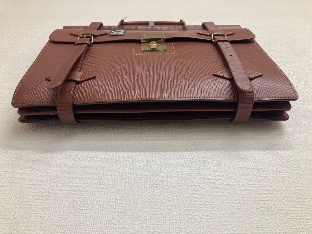 【未使用品】PORTER ダレスバッグ 鍵付き ブラウン ビジネスバッグ