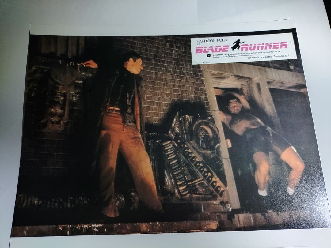 ブレードランナー　劇場ロビーカード　未使用　まとめて5枚