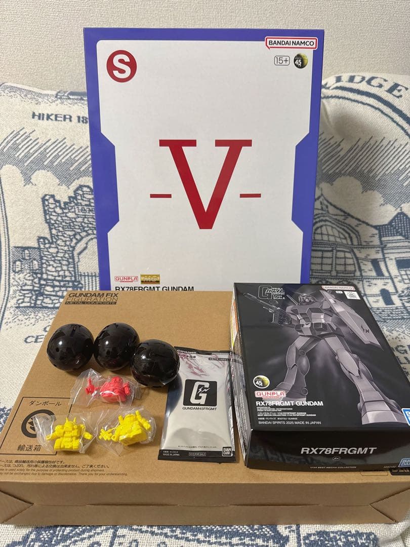 GUNDAM45FRGMT RX78FRGMT GUNDAM 7点セット