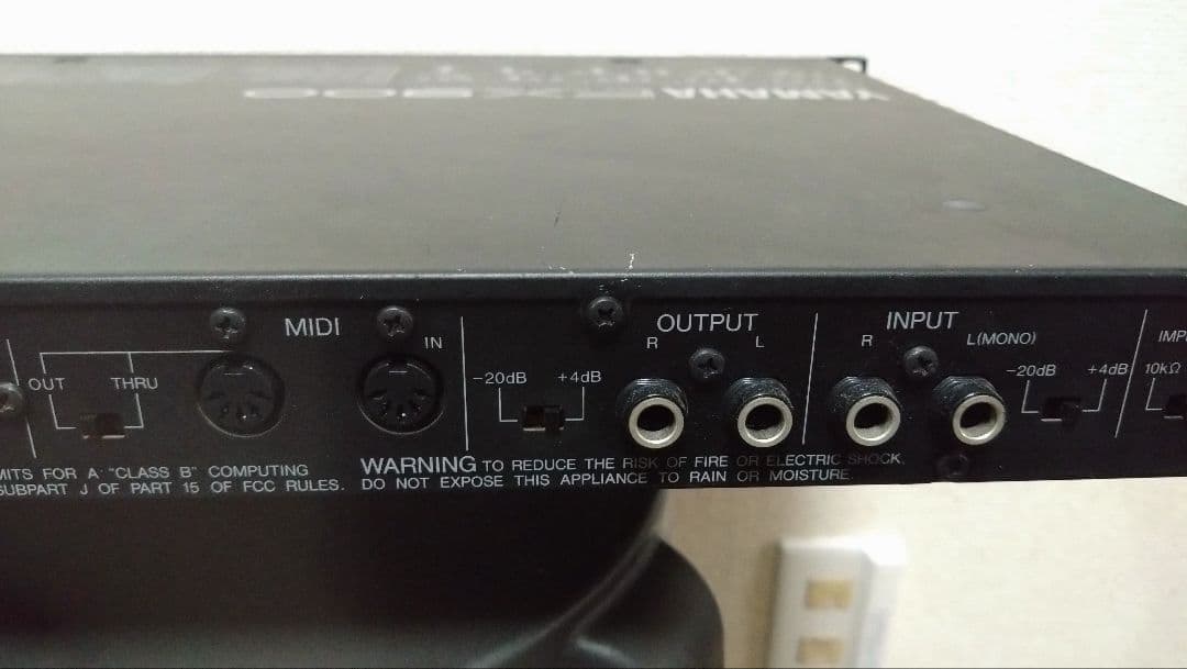 YAMAHA FX900 マルチエフェクトプロセッサー