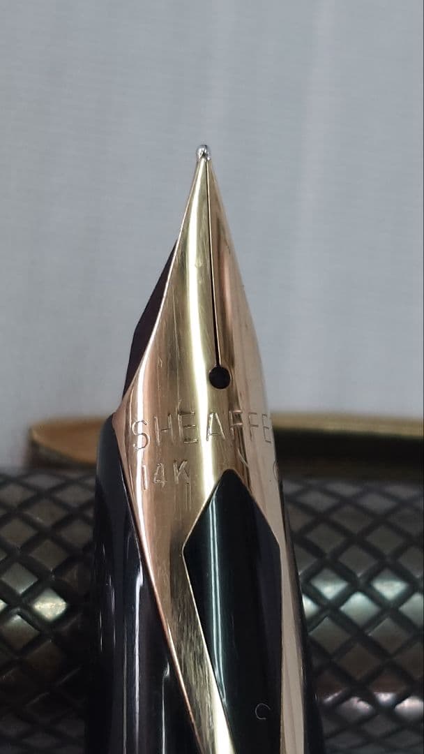 SHEAFFER 万年筆スターリングシルバー 14Ｋ