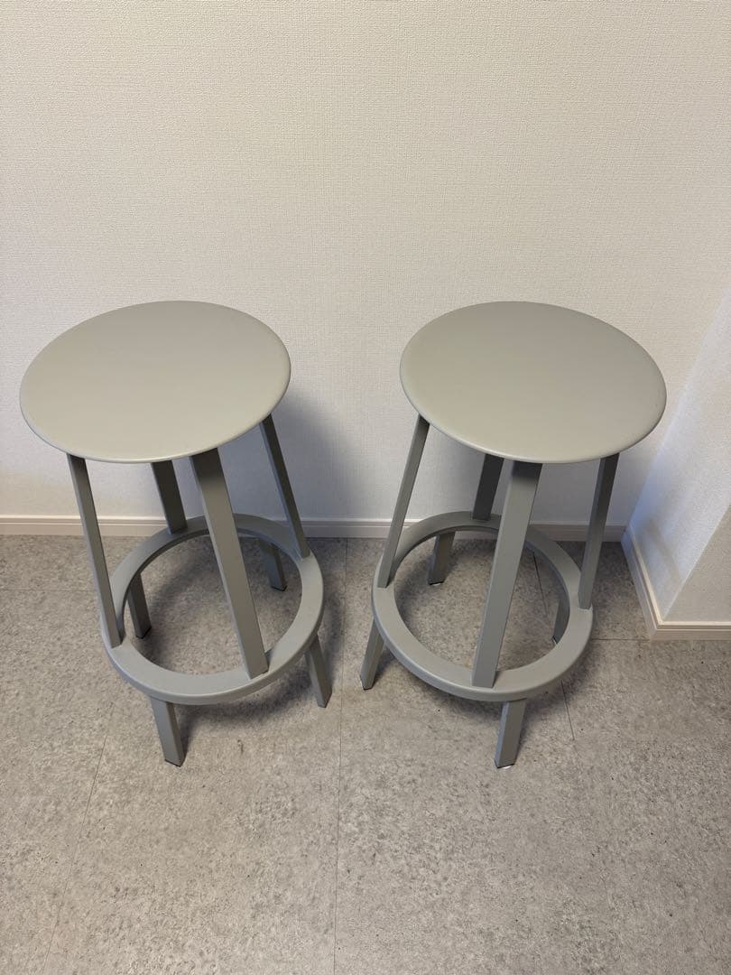 REVOLVER BAR STOOL HIGH 2脚セット