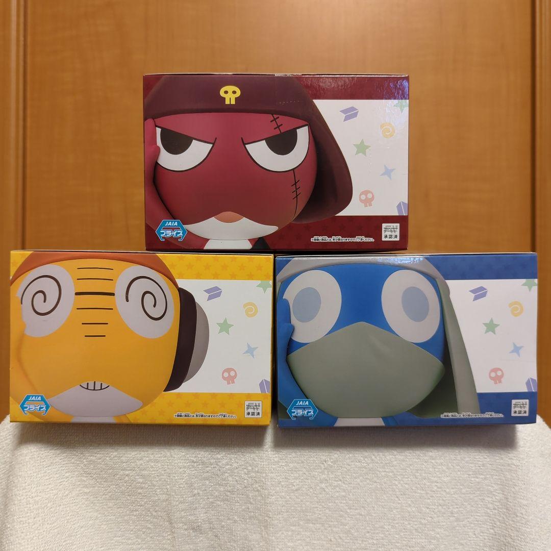 ケロロ軍曹　おおきなSOFVIMATES　フィギュア　全5種セット　BANDAI