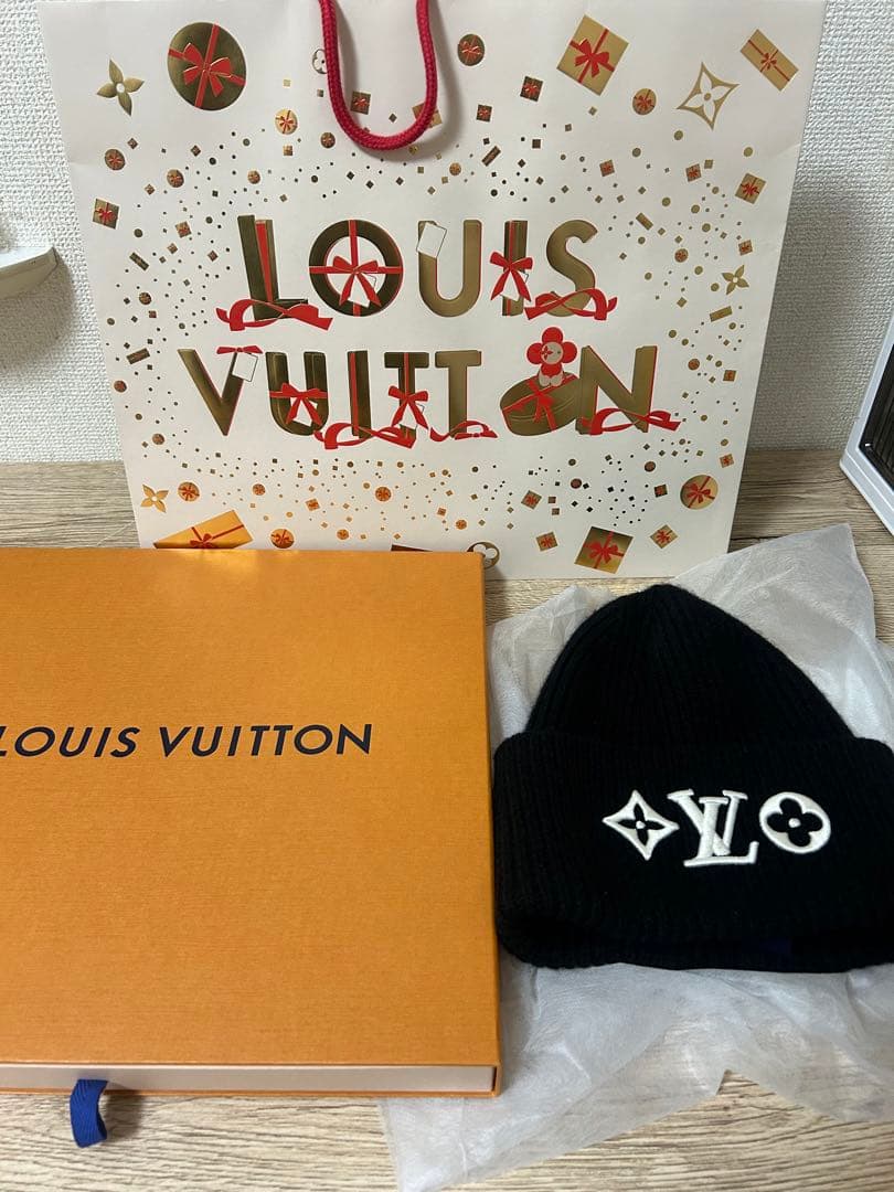 LOUIS VUITTON ルイ・ヴィトン ビーニー・ニット帽子　レシート有り♡