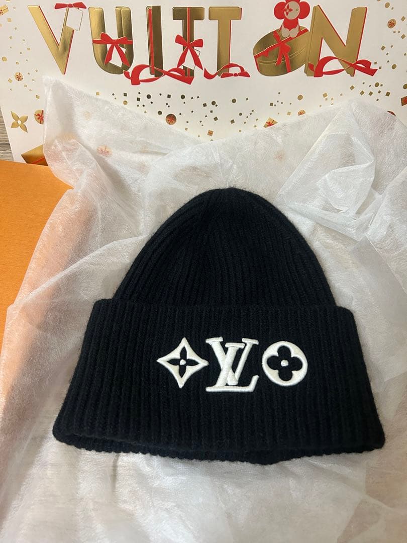 LOUIS VUITTON ルイ・ヴィトン ビーニー・ニット帽子　レシート有り♡
