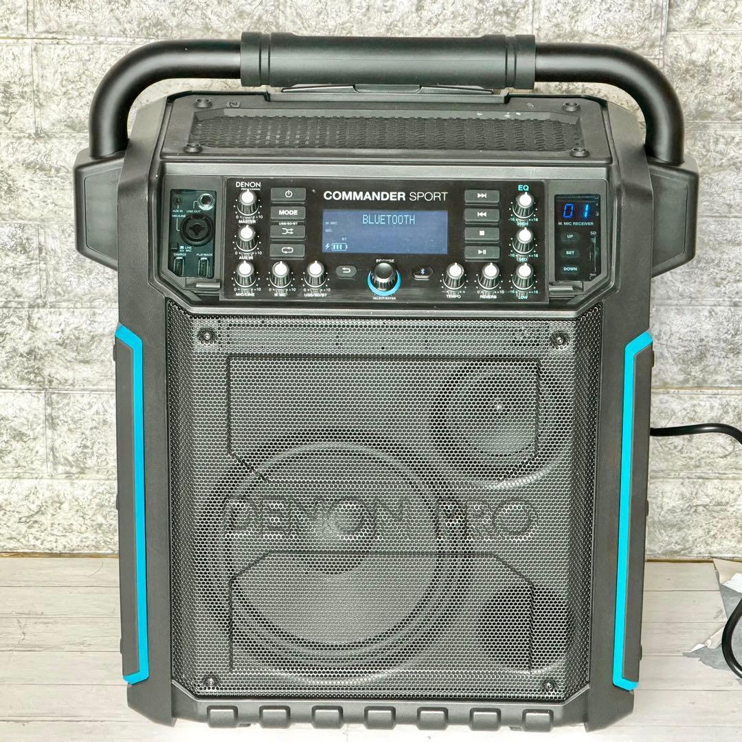 DENON Pro「COMMANDER SPORT」ポータブルPAシステム