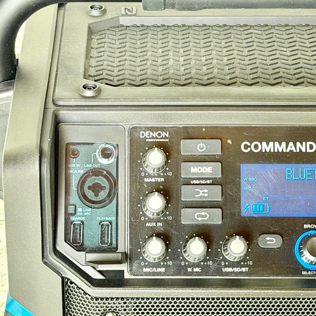DENON Pro「COMMANDER SPORT」ポータブルPAシステム