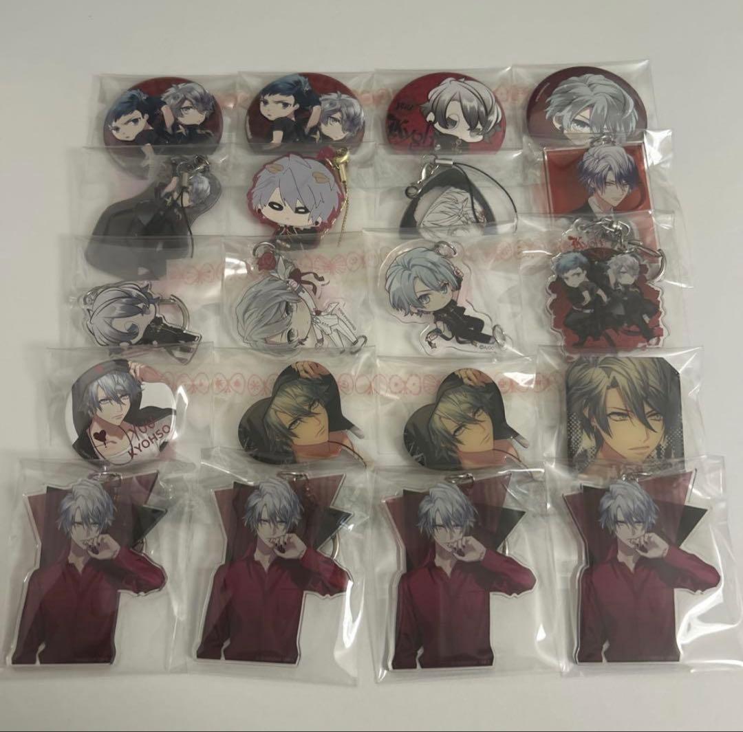 DYNAMIC CHORD 黒谷優 YUU 缶バッジ アクキー バッグ まとめ