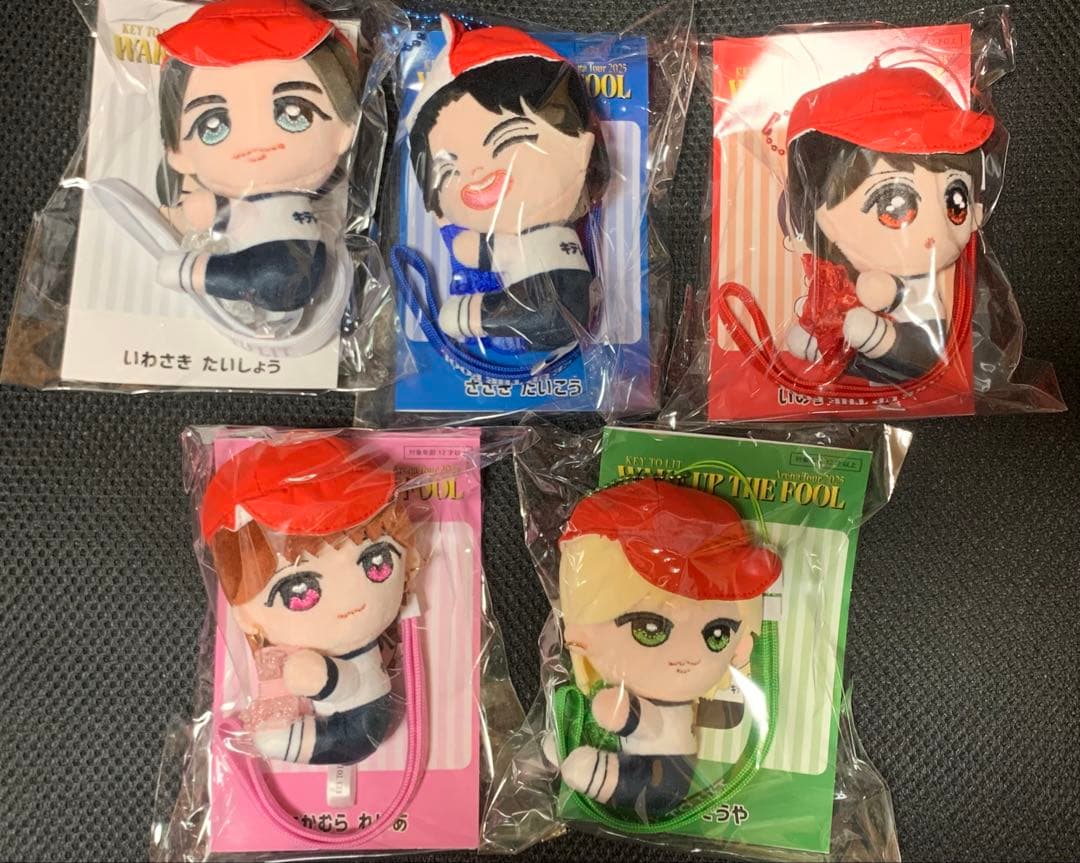 KEYTO LITくっつきてれつ　5体セット