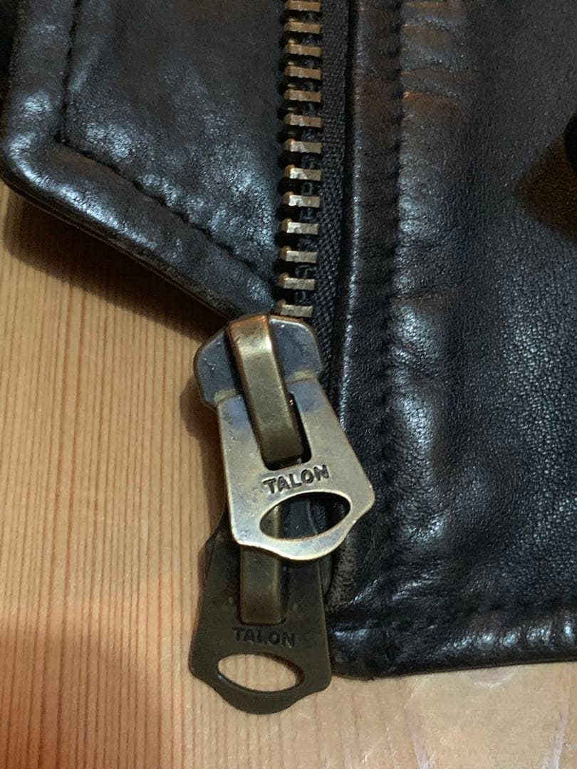 シングルライダース　馬革　ビンテージ M