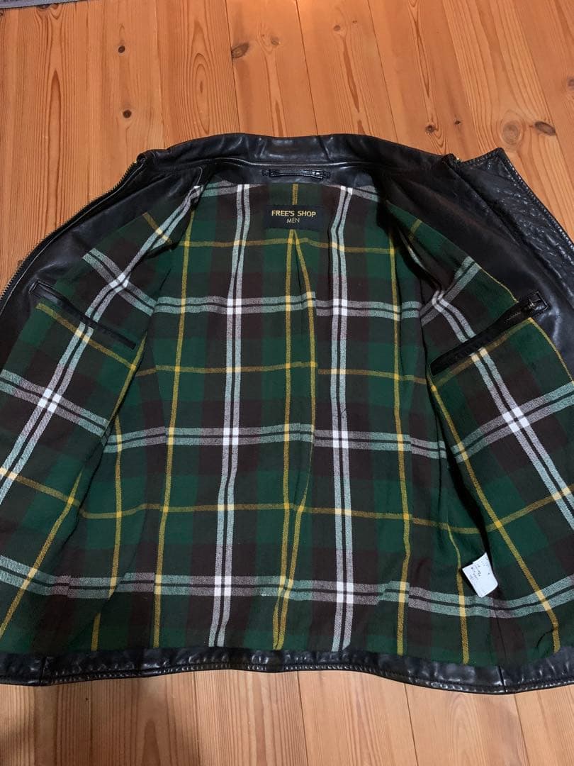 シングルライダース　馬革　ビンテージ M