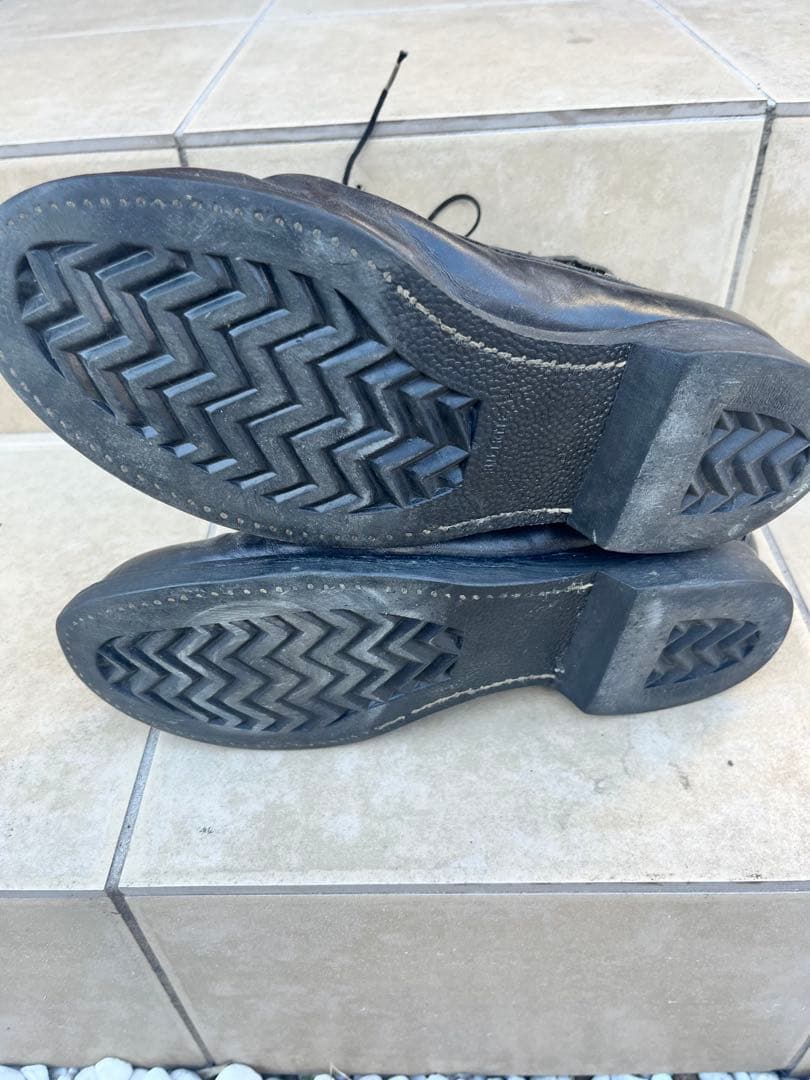 ミリタリーブーツ 黒 ハイカット