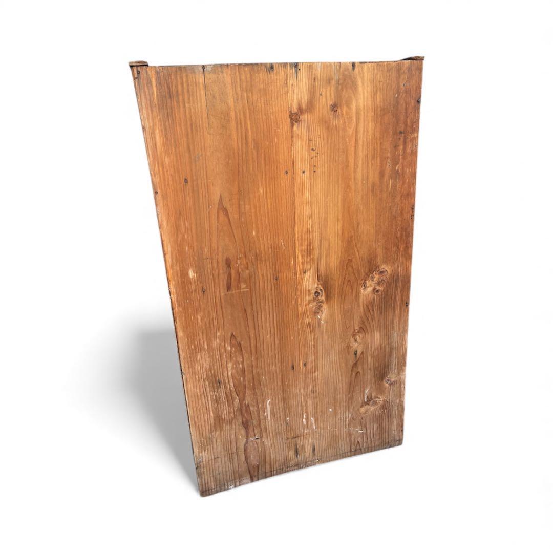 古道具昭和レトロ木製4段タンスチェスト4段棚 ビンテージ当時物ブロカント引き出し