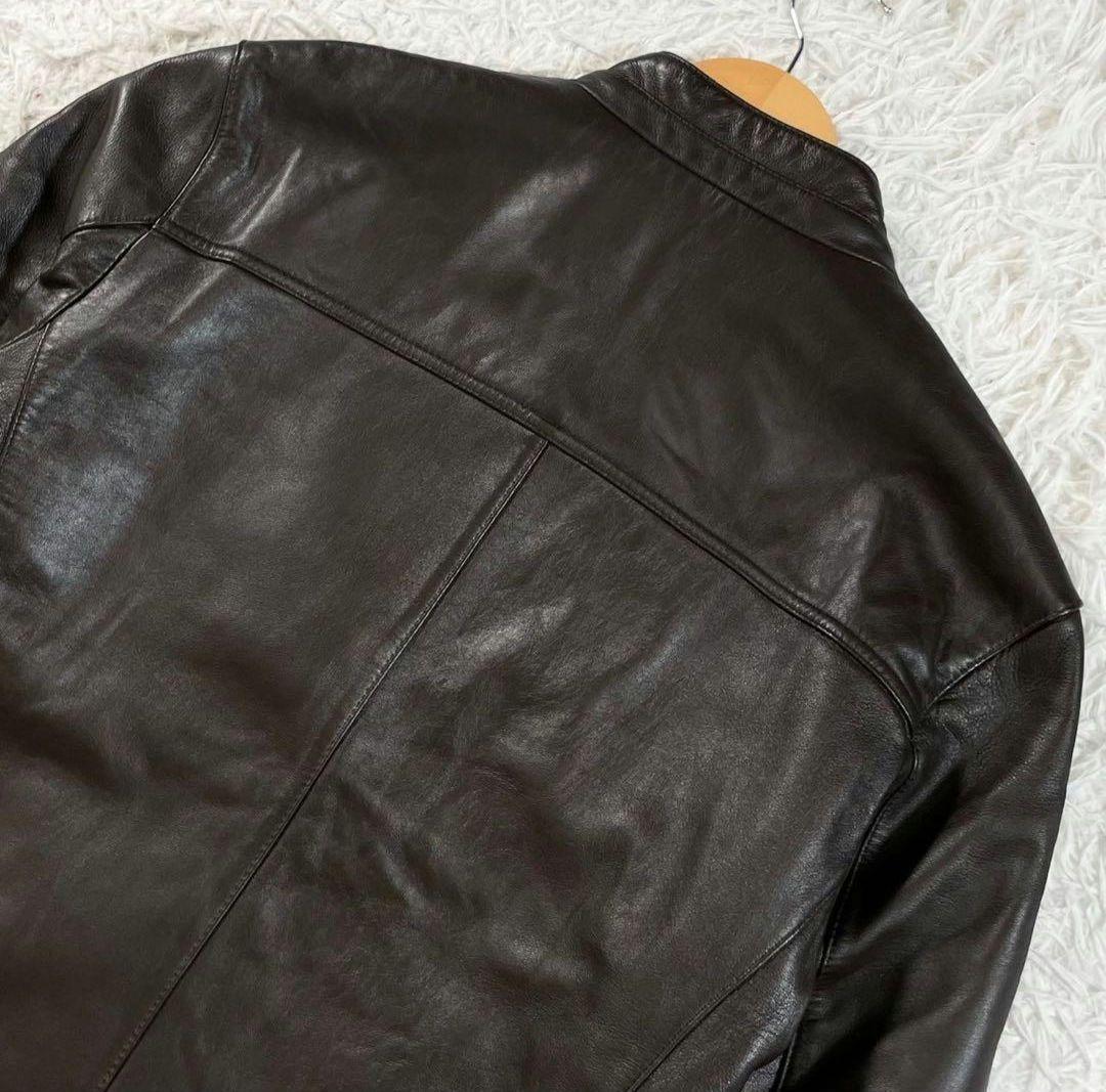 シングルライダース　ジャケット　レザージャケット　本革　羊革