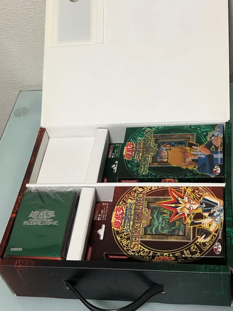 カ*ト様 遊戯王 デラックスセット ストラクチャーデッキ（開封済）＋青眼の究極竜