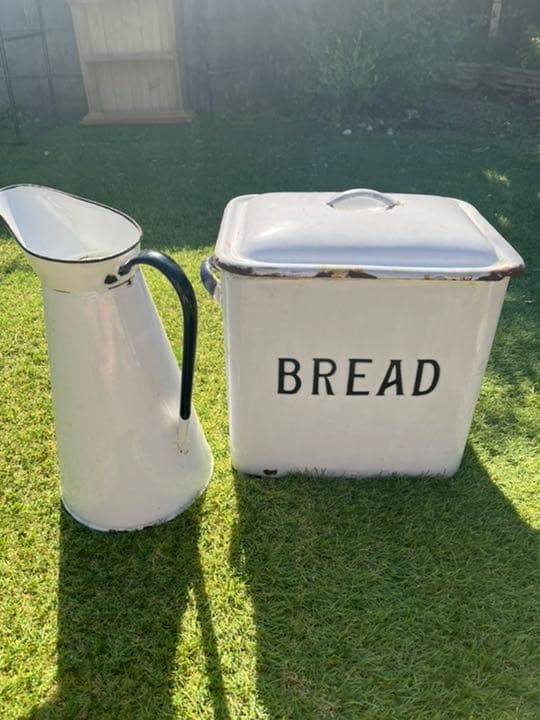 アンティーク　琺瑯（ホーロー）