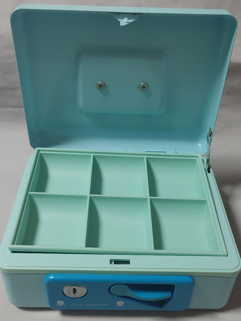 ハローキティ　2000年　フラワー　印鑑ケース・手提げ金庫