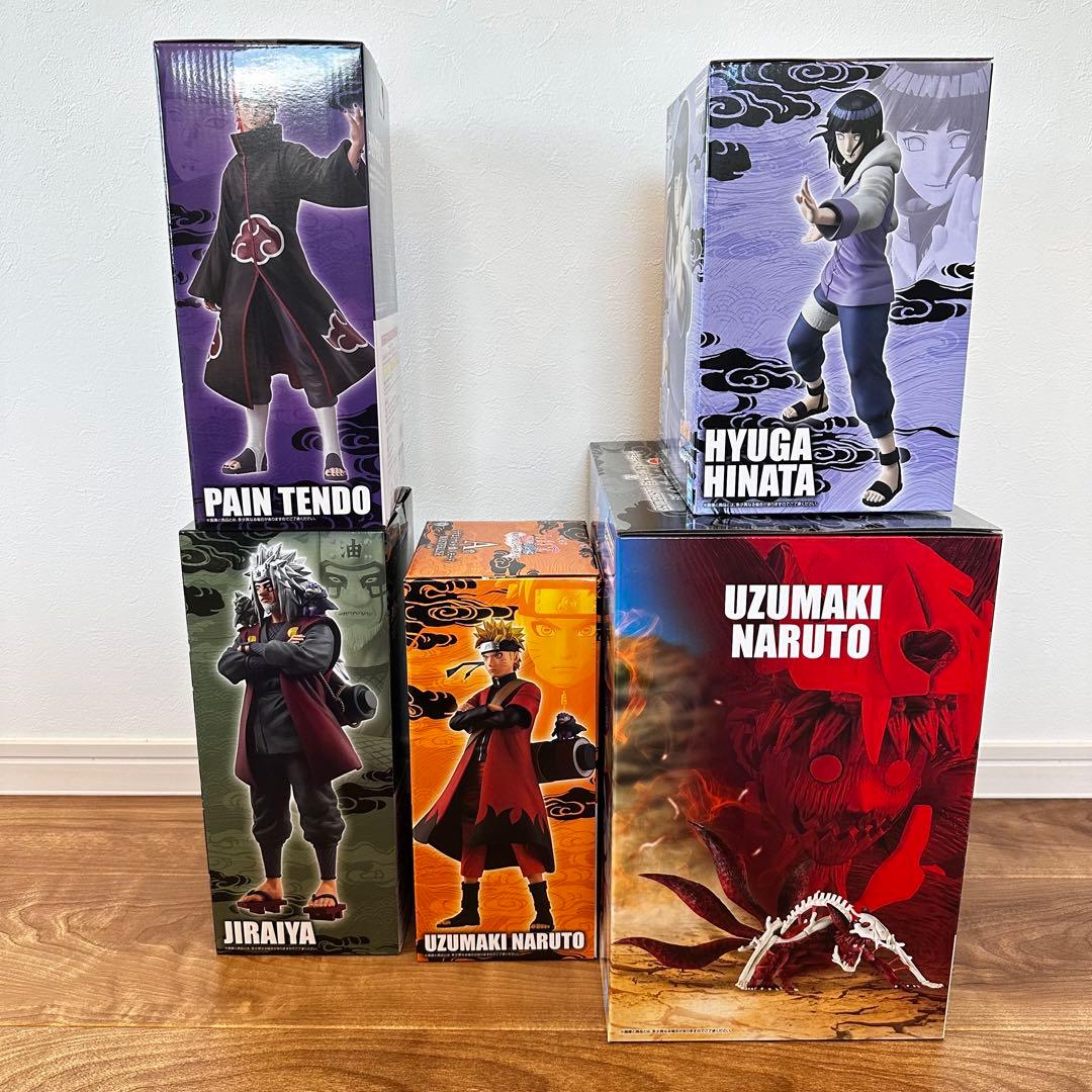 一番くじ ナルト A賞+B賞+C賞+ E賞+ラストワン賞 k賞おまけ付き　セット