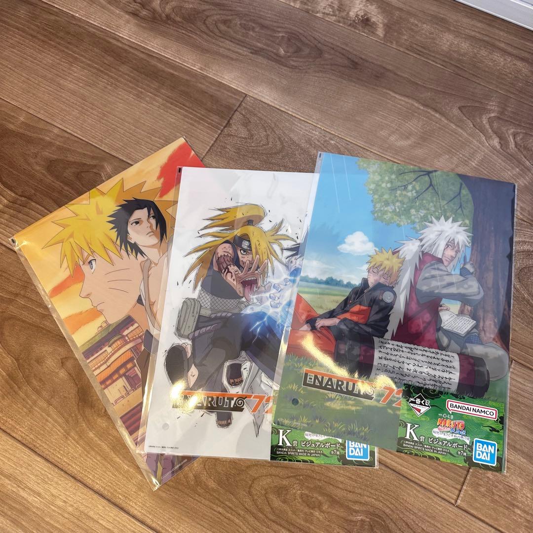 一番くじ ナルト A賞+B賞+C賞+ E賞+ラストワン賞 k賞おまけ付き　セット